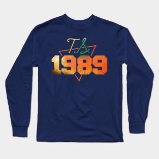 TS 1989 Retro Gradien Long Sleeve T-Shirt